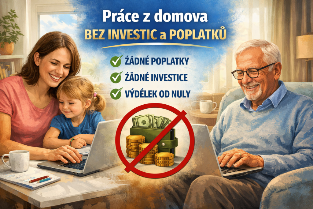 Práce z domova pro samoživitelky a seniory bez investic a poplatků: začít můžete doslova od nuly
