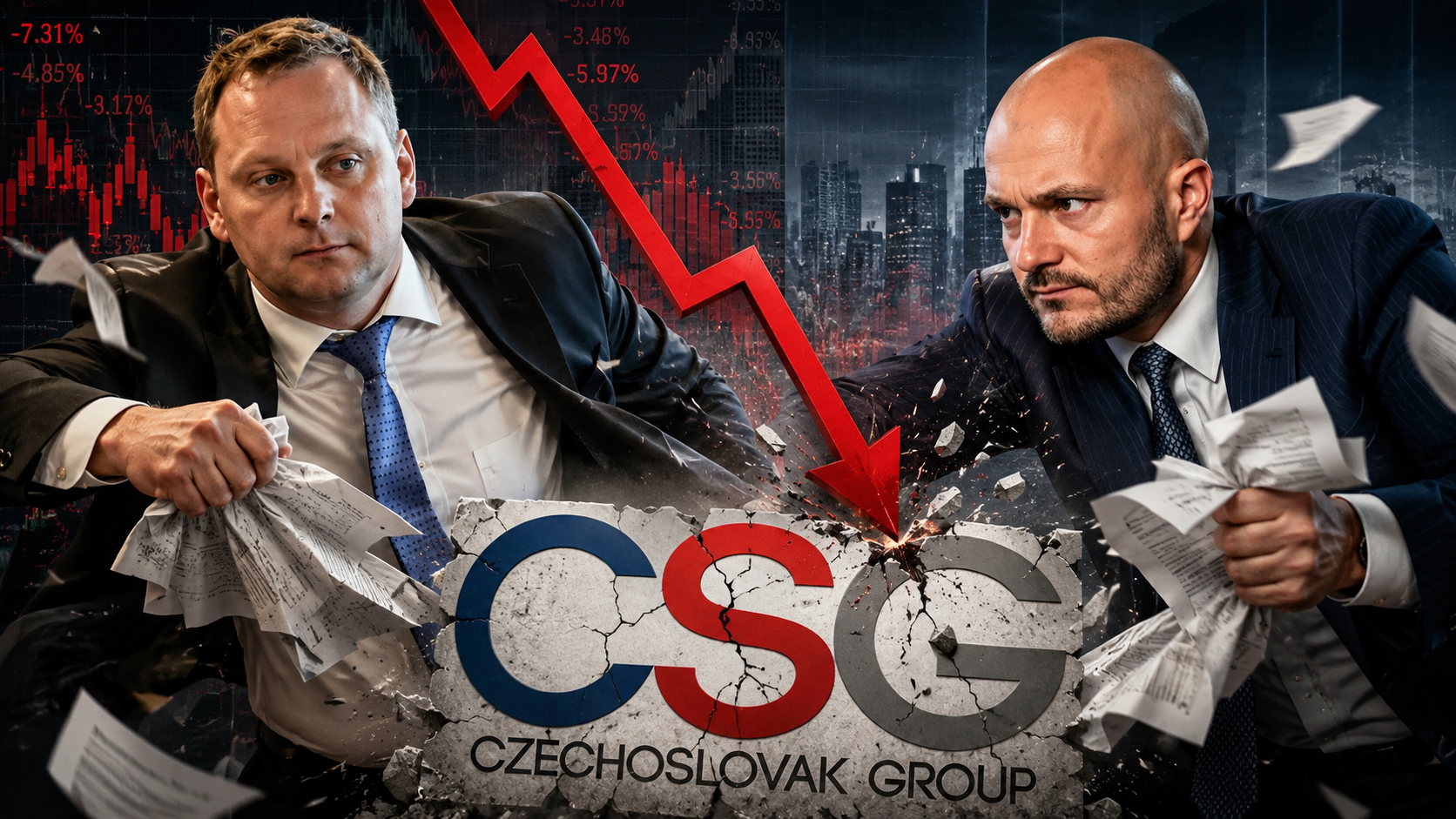 Michal Strnad a Petr Kratochvíl